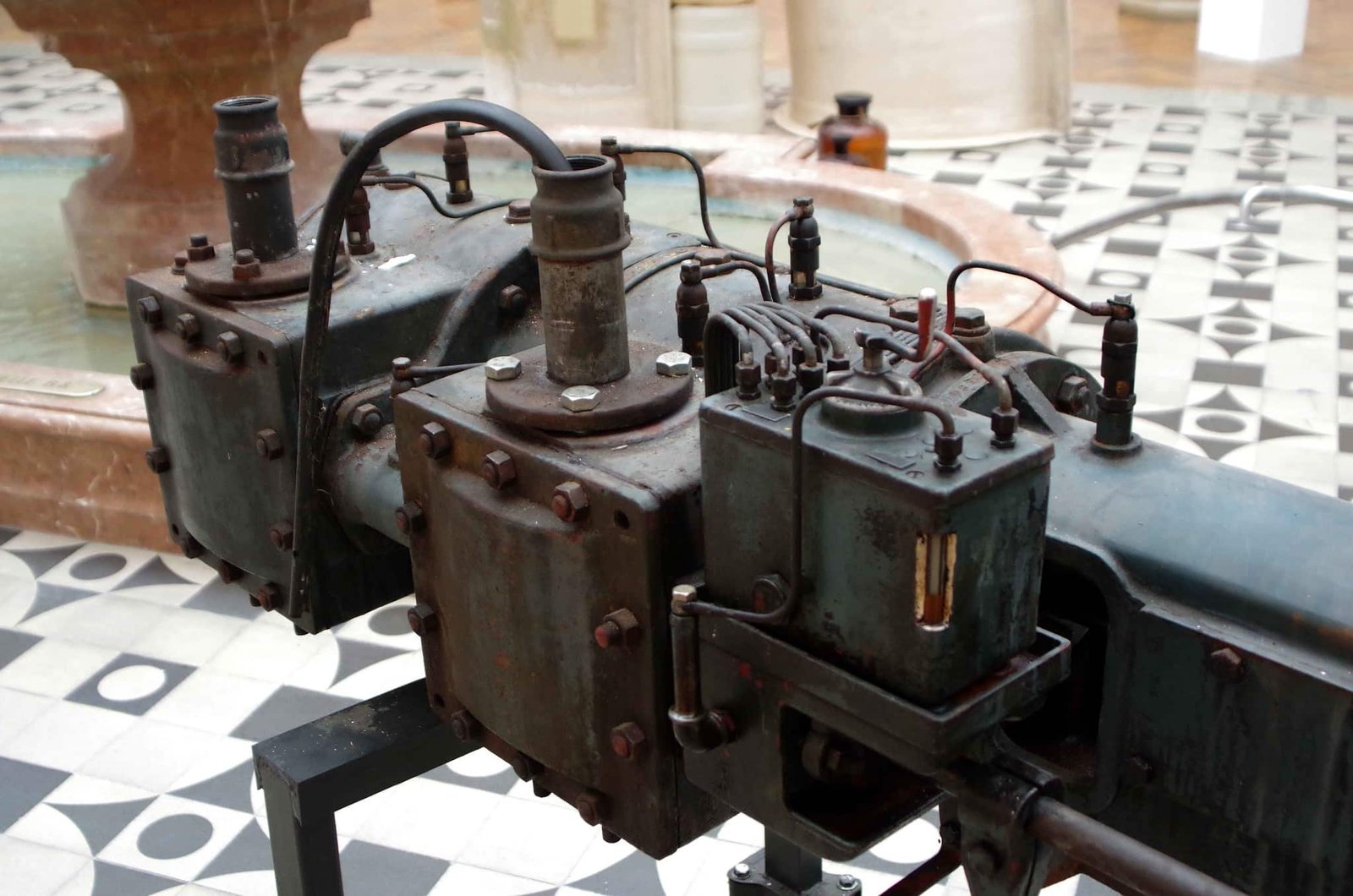 Old machine on display at Kanchenjunga Museum