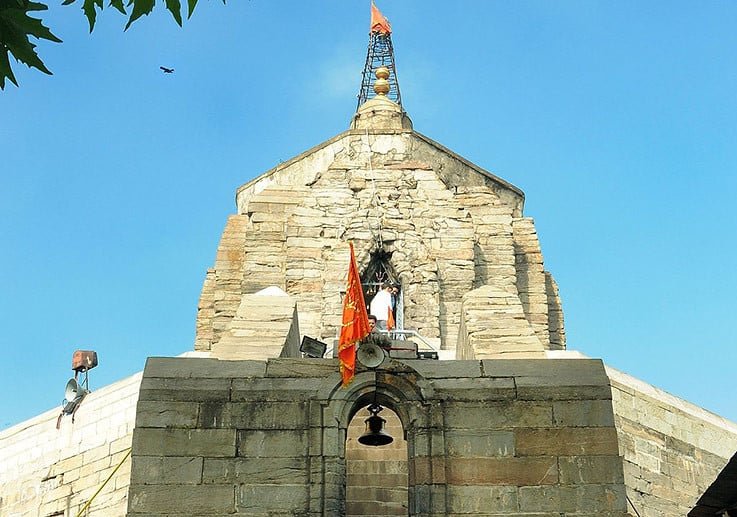 full view of Shankaracharya temple