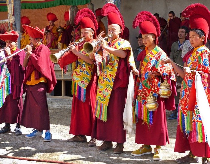 thiksey gustor festival